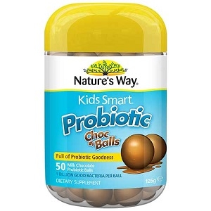 Nature's Way 佳思敏 KIDSchildren probiotic bioglan儿童益生菌巧克力球