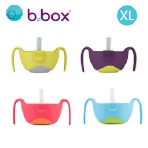 bbox三合一儿童餐具 b.box吸管碗零食碗辅食碗XL