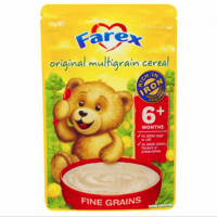 Farex 婴幼儿多种谷物 米粉米糊 无糖 低敏 原味 高铁 6个月+125g