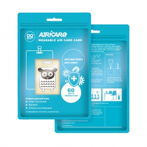 DQ&CO 抗病毒卡 DQ&CO Wearable Air Care Card 2 pack