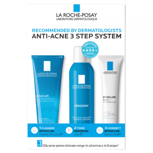 La Roche-Posay Effaclar Anti-Acne 3-Step Skin Care System 理肤泉祛痘三部曲