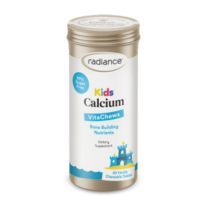 【新包装】Radiance Kids Calcium Vitachews 儿童钙镁咀嚼片 60粒