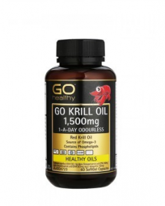 GO Healthy高之源南极磷虾油1500mg 60粒高含量