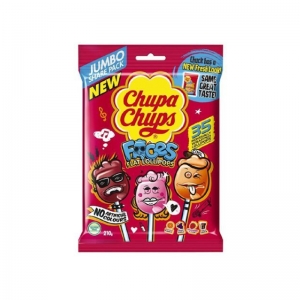 Chupa Chups 珍宝果味棒棒糖 5种果汁味 35颗/包